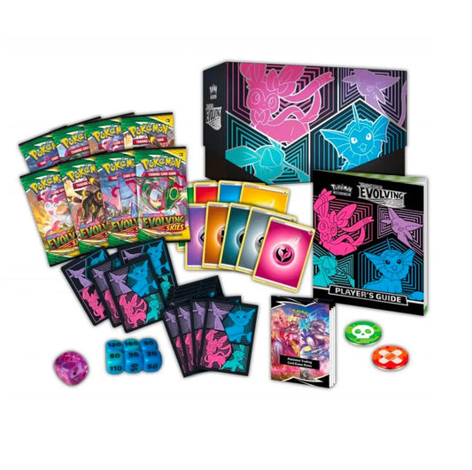 Pokémon TCG English ver. SWORD & SHIELD : SS7 EVOLVING SKIES Elite Trainer Box