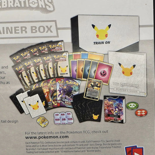 Pokémon TCG English ver. : SS8.5 25th ANNIVERSARY CELEBRATIONS Elite Trainer Box