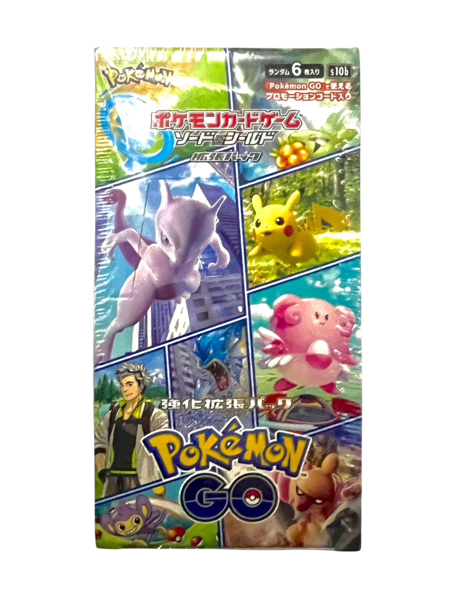 Pokémon寶可夢(日文版) TCG 擴充包 - 劍&盾「Pokémon GO」S10B(盒裝20包/每包6張卡)