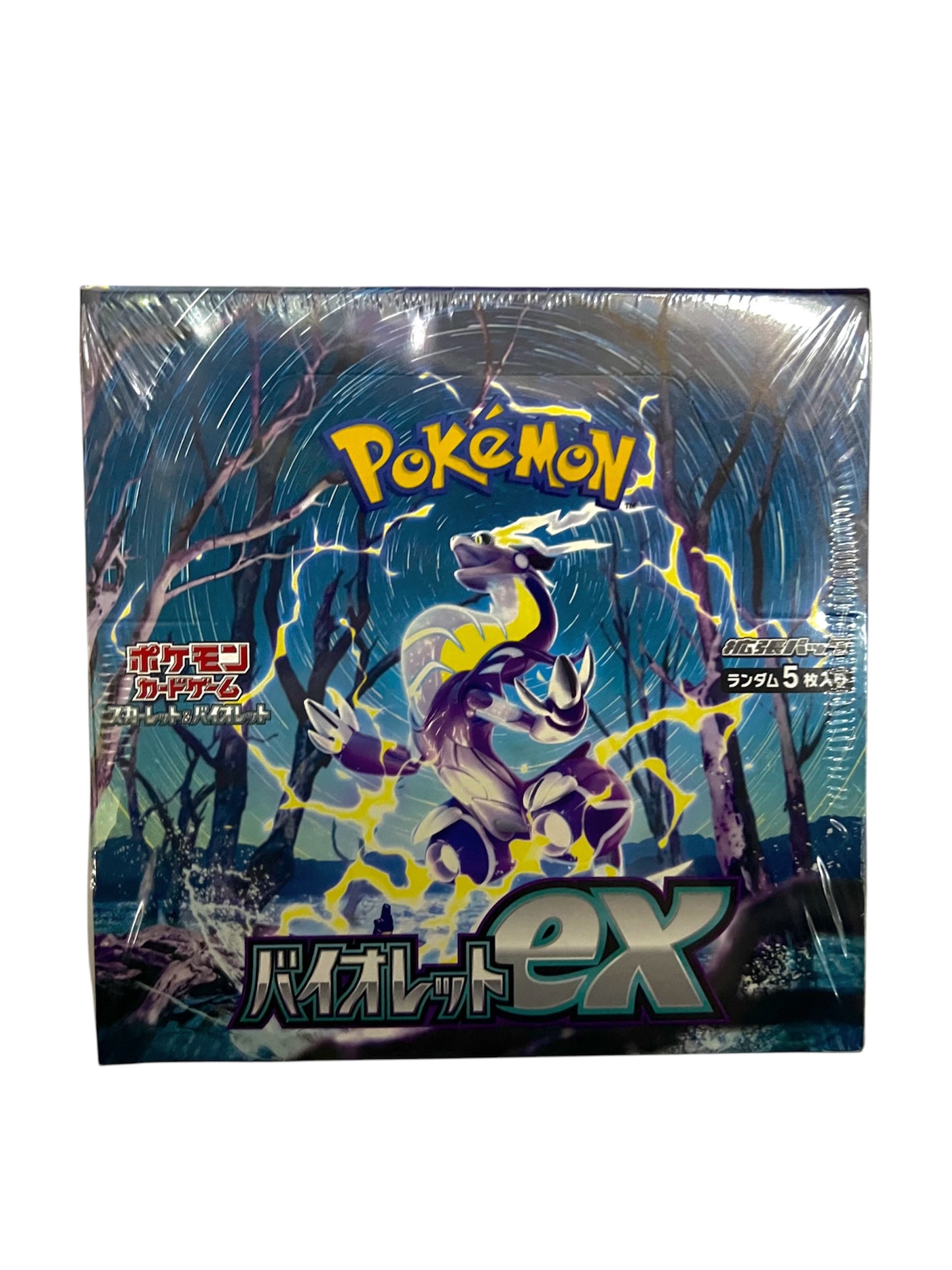 Pokémon寶可夢(日文版) TCG 擴充包 - 朱與紫 「紫EX」 SV1V (盒裝30包|每包5張卡)
