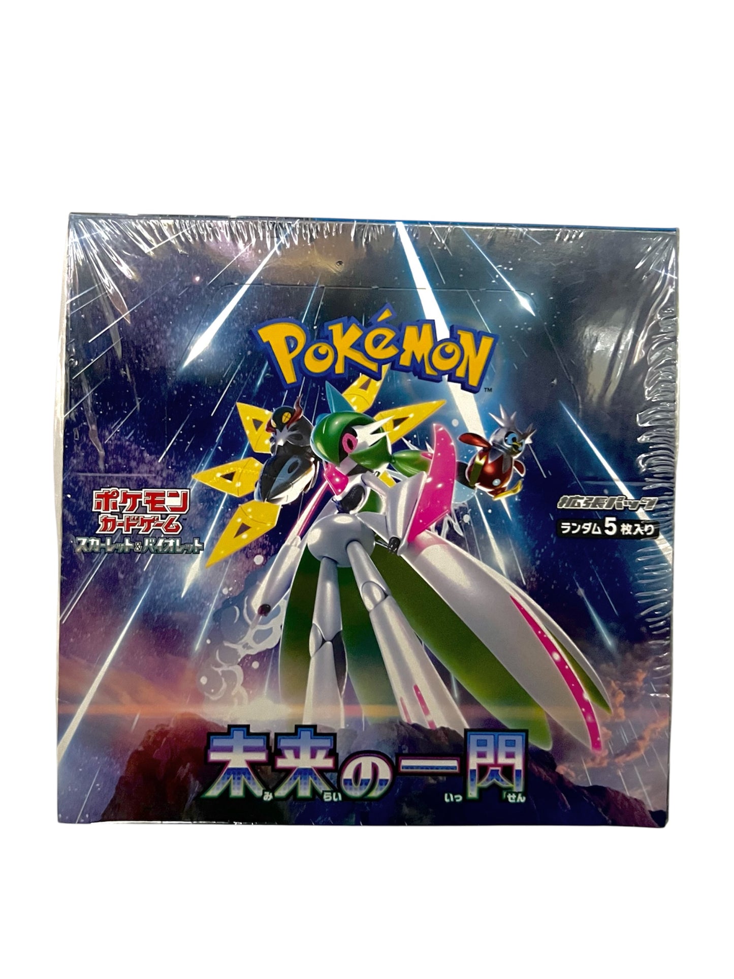 Pokémon寶可夢(日文版) TCG 擴充包 - 朱與紫 「未來閃光」SV4M (盒裝30包/每包5張卡)