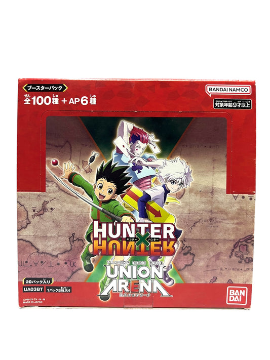 Union Arena UA03BT Hunter x Hunter 全職獵人 Booster Box