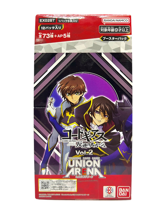 Union Arena EX02BT 反叛的魯路修 Booster Box