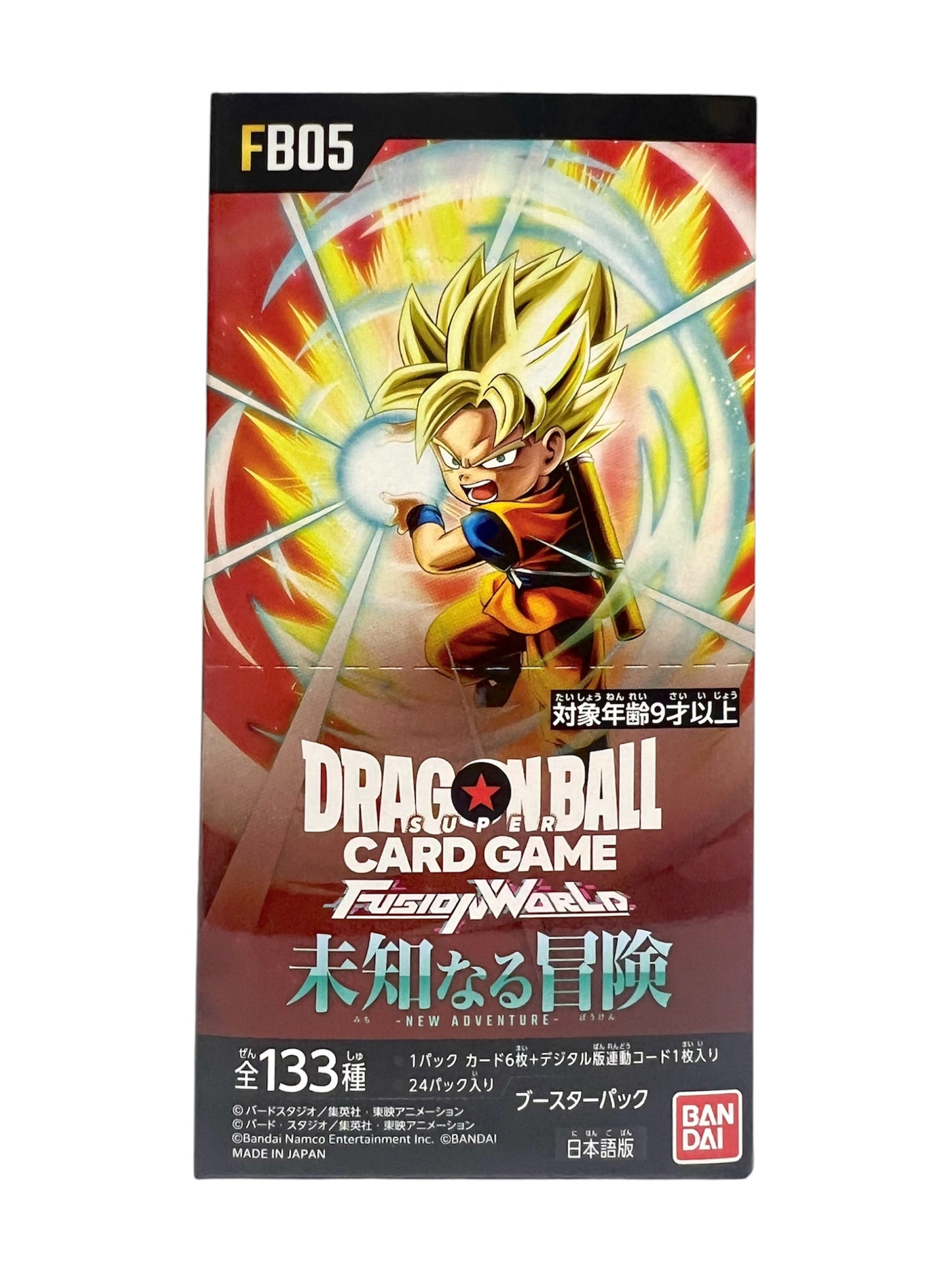 龍珠 Dragon Ball Card Game Fusion World FB05 擴充包 原盒未開封 (24包)