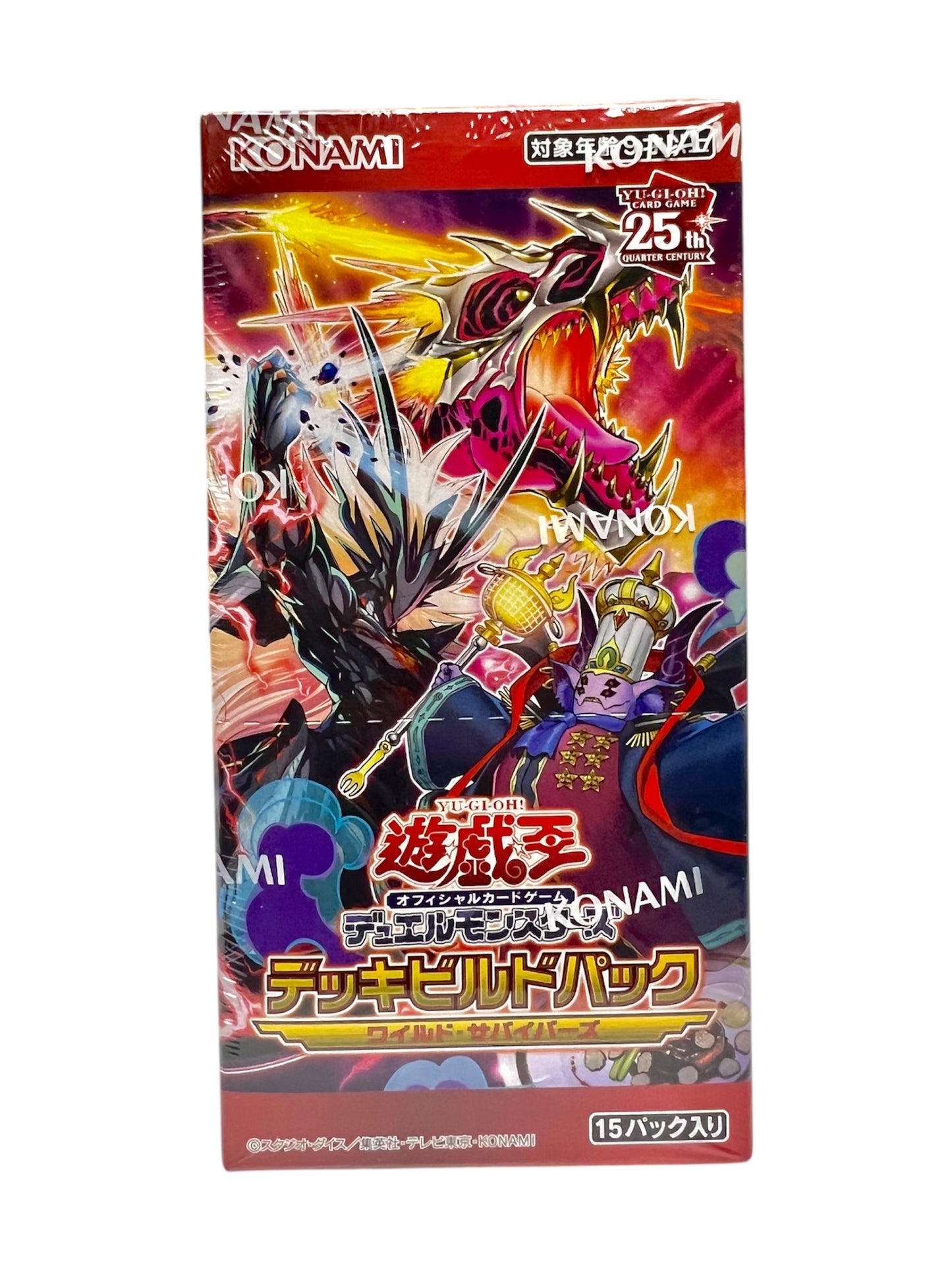遊戲王 Yu-Gi-Oh! 亞洲日文版 DBWS DECK BUILD PACK :WILD SURVIVORS Booster Box