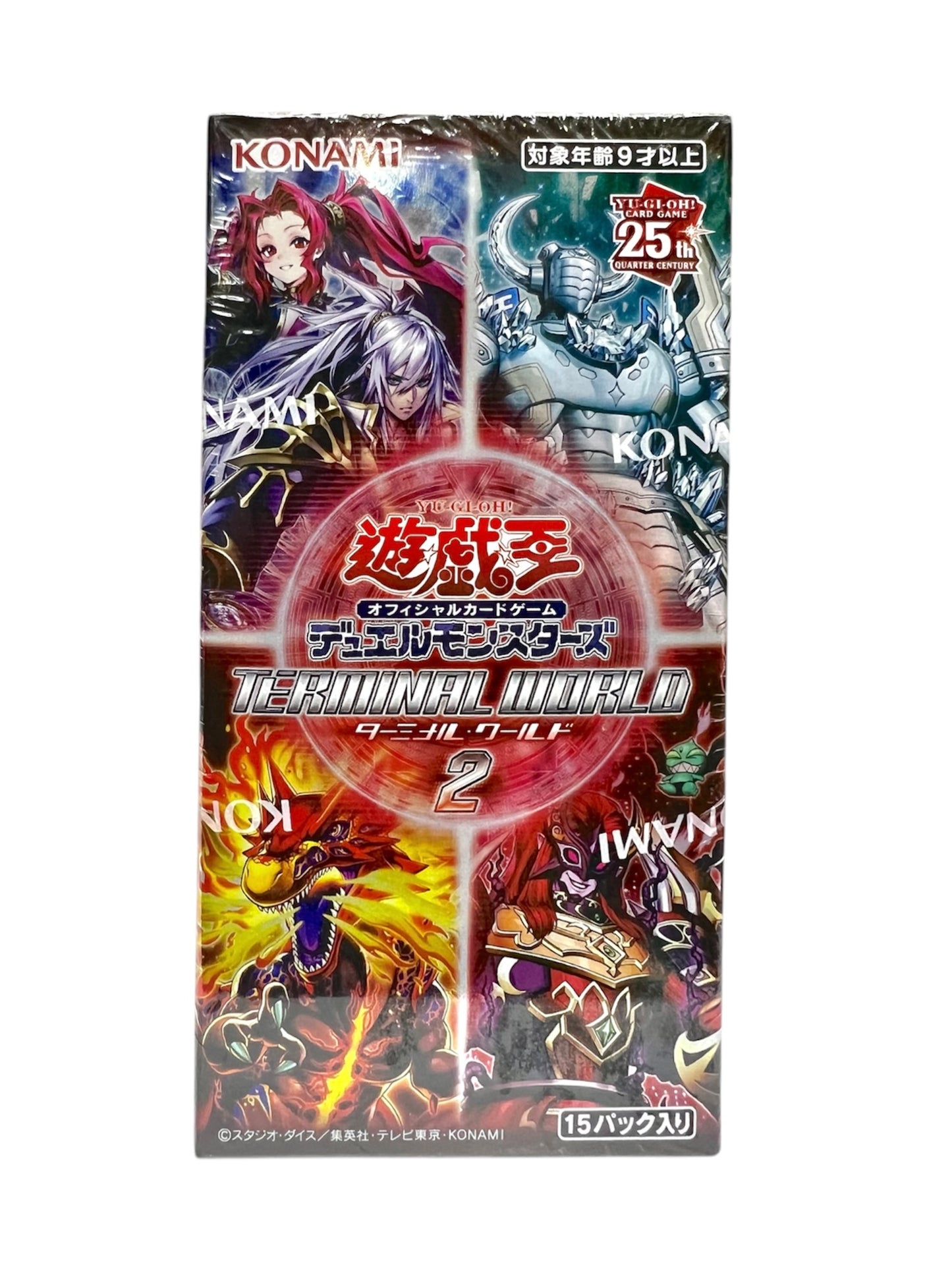 遊戲王 Yu-Gi-Oh! 亞洲日文版 TW05 TERMINAL WORLD 2 Booster Box