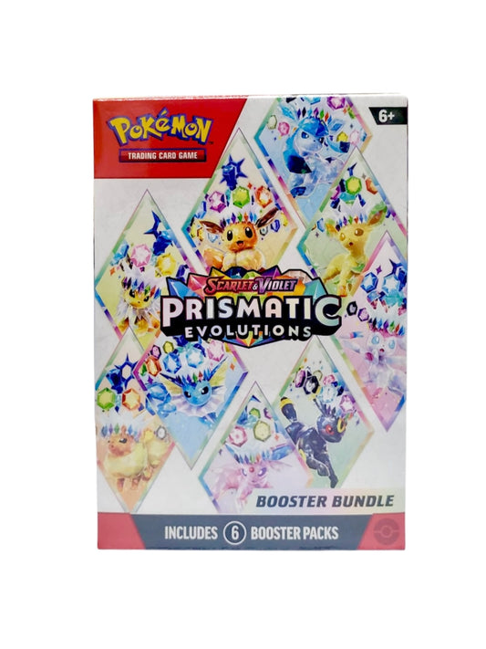 Pokémon TCG English Ver. Scarlet & Violet : SV8.5 PRISMATIC EVOLUTIONS Booster Bundle