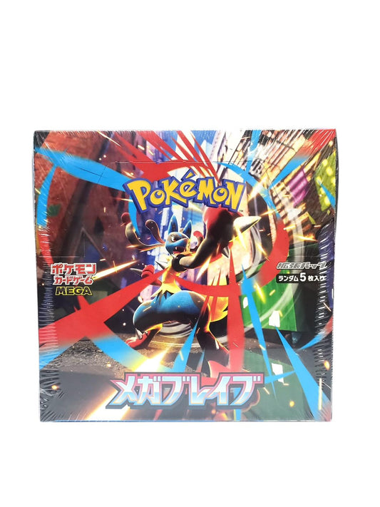 Pokémon寶可夢(日文版) TCG 擴充包 - MEGA「超級勇氣」 M1L (盒裝30包/每包5張卡)