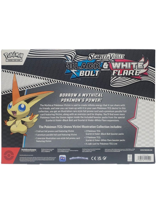 Pokémon TCG English ver. Scarlet & Violet : SV10.5 Black Bolt & White Flare Victini Illustration Collection