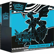 Pokémon TCG English ver. SCARLET & VIOLET : SV10.5 BLACK BOLT Elite Trainer Box