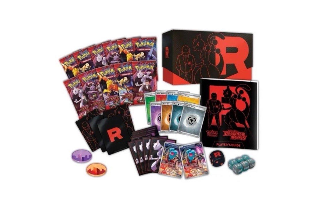 Pokémon TCG English ver. SCARLET & VIOLET : SV10 DESTINED RIVALS Elite Trainer Box