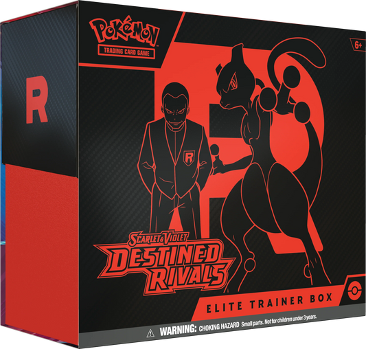 Pokémon TCG English ver. SCARLET & VIOLET : SV10 DESTINED RIVALS Elite Trainer Box