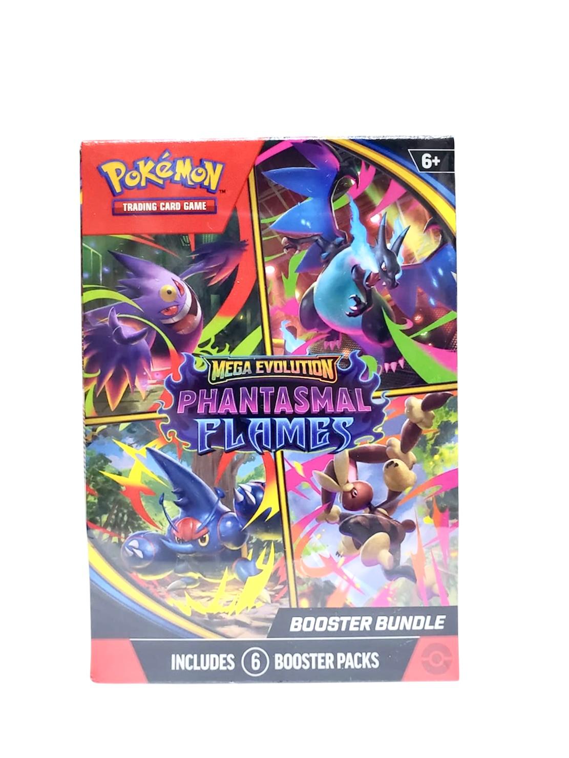 Pokémon TCG English ver. MEGA EVOLUTION : ME02 MEGA EVOLUTION-PHANTASMAL FLAMES Booster Bundle