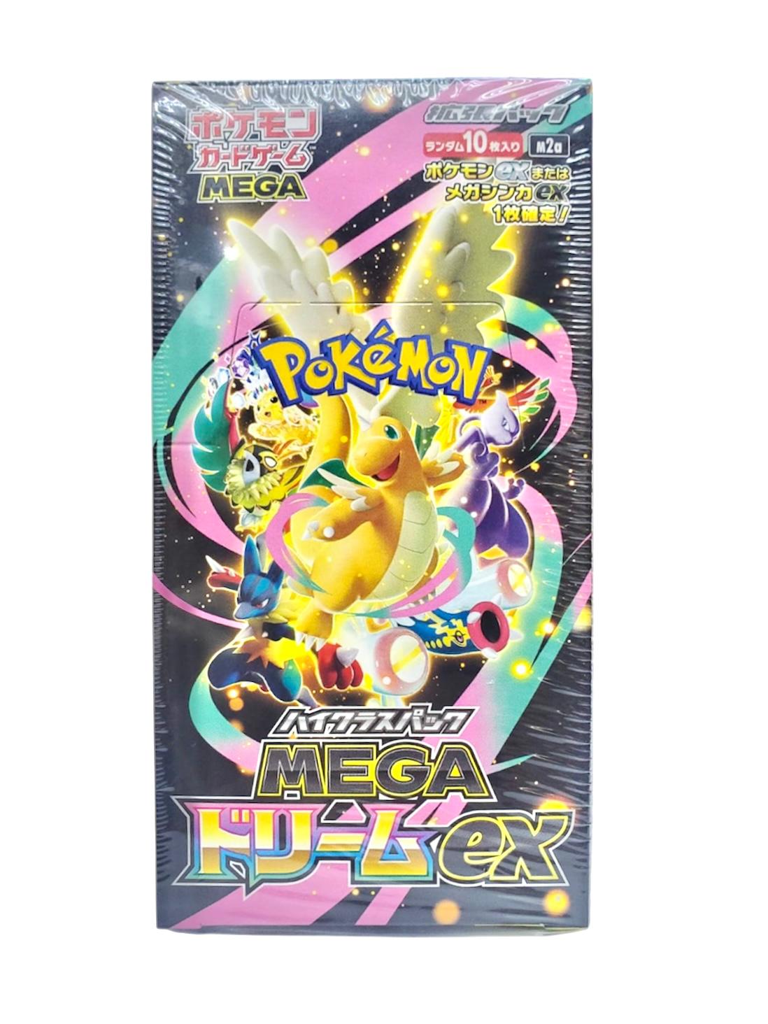 Pokémon寶可夢(日文版) TCG 擴充包 - MEGA「Mega夢想ex」M2A (原盒10包/每包10卡)