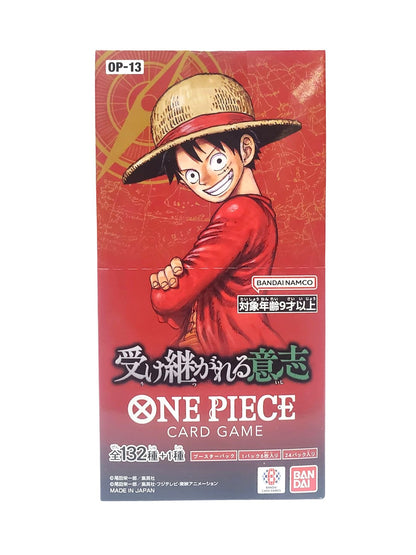海賊王One Piece Card Game OP-13 "傳承的意志" Japanese version Booster Box