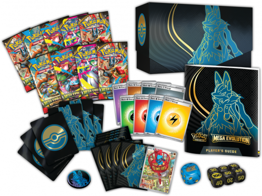 Pokémon TCG English ver. MEGA EVOLUTION : ME01 MEGA LUCARIO Elite Trainer Box