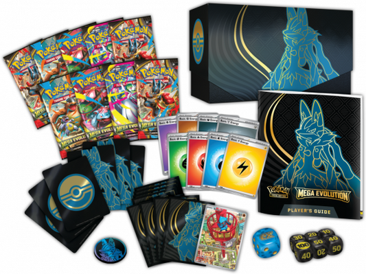 Pokémon TCG English ver. MEGA EVOLUTION : ME01 MEGA LUCARIO Elite Trainer Box